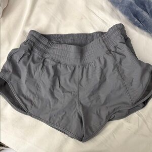 Lululemon Athletica Charcoal Athletic Shorts